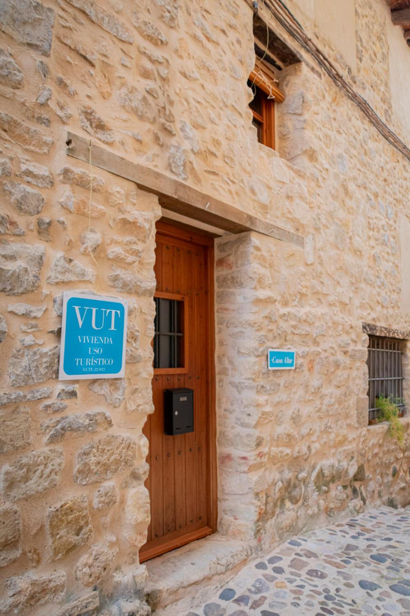 Villa Casa Alta Valderrobres Exterior foto